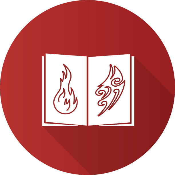 纹身图像目录平面设计长阴影图片下载