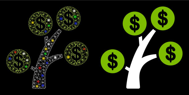 耀斑网网钱树图标与耀斑图片下载