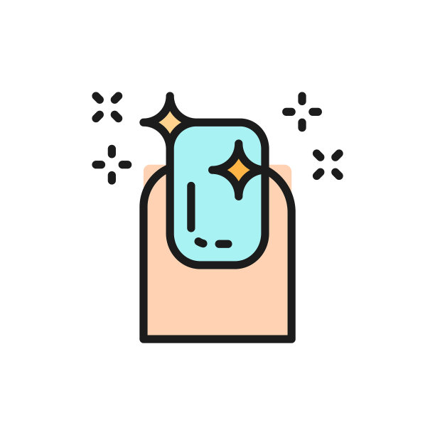 抛光指甲油，美甲沙龙图片下载