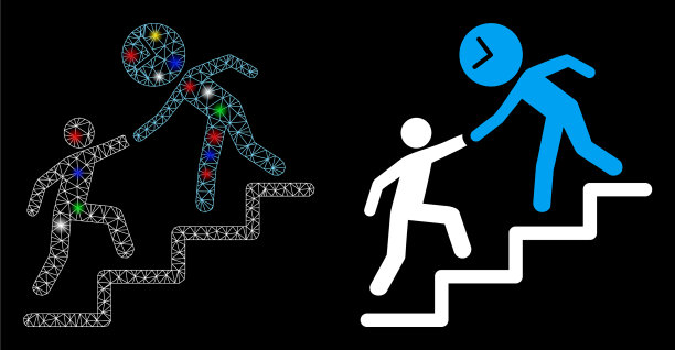 发光网格胴体时间管理器帮助图标图片下载