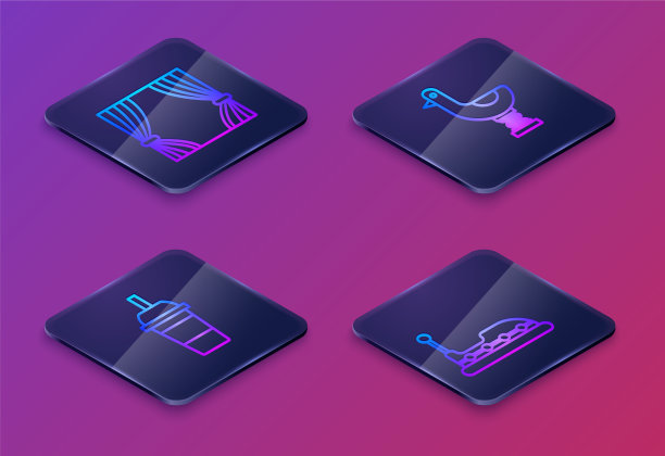 设帘纸玻璃等距线图片下载