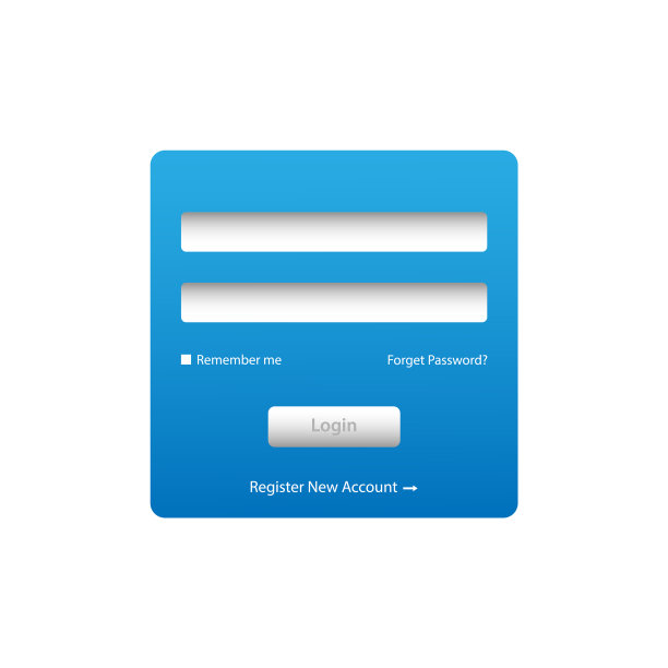 登录屏幕和登录表单模板的移动图片下载