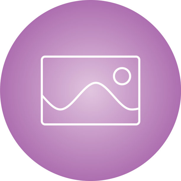 美丽的画廊线条图标图片下载