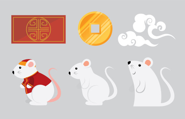 设置图标装饰春节快乐中国人图片下载