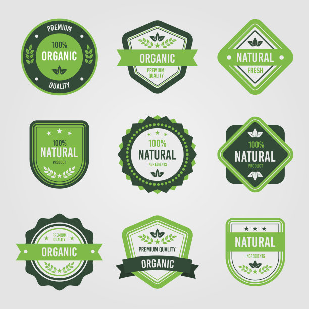 品种生态贴纸套装图片下载