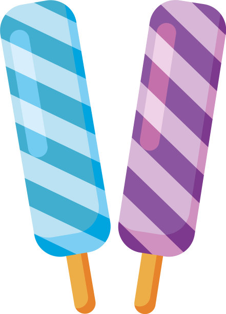 甜冻冰棒设计图片下载