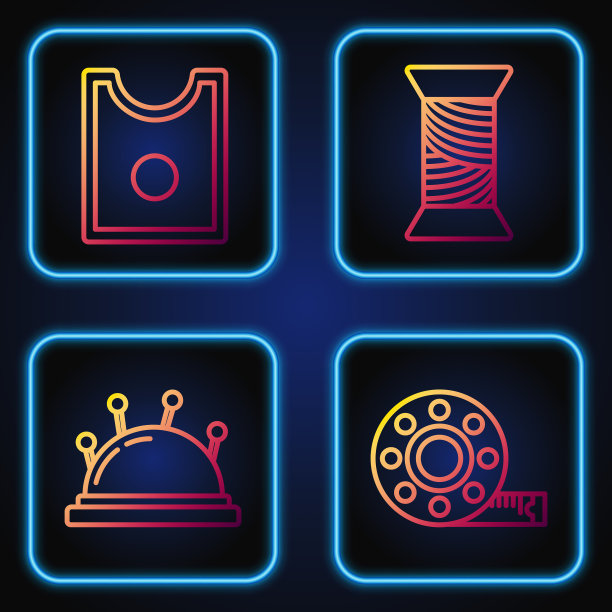 设针床和针床卷尺图片下载