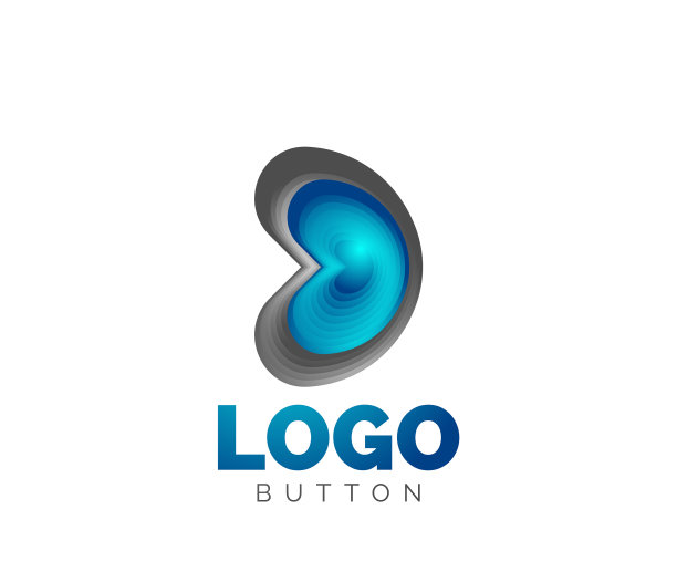 抽象圆形标志模板最小图片下载