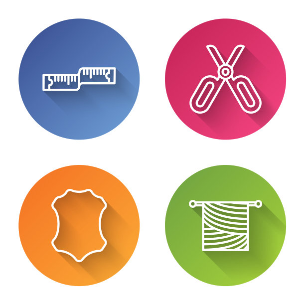 设线、卷尺、剪刀、皮尺图片下载