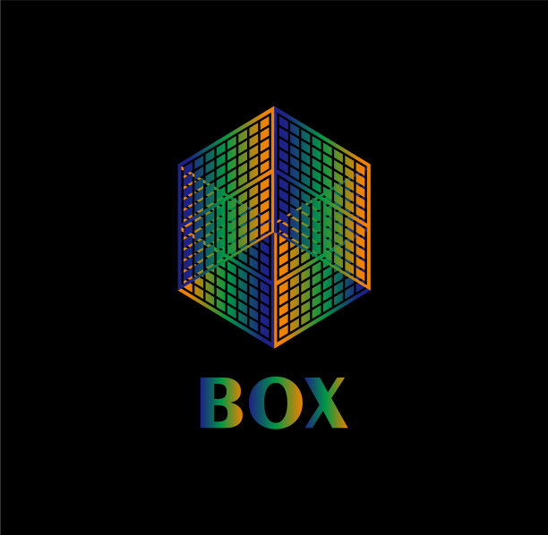 一个标志的盒子图片下载