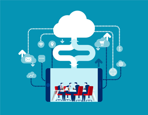 云计算概念业务图片下载