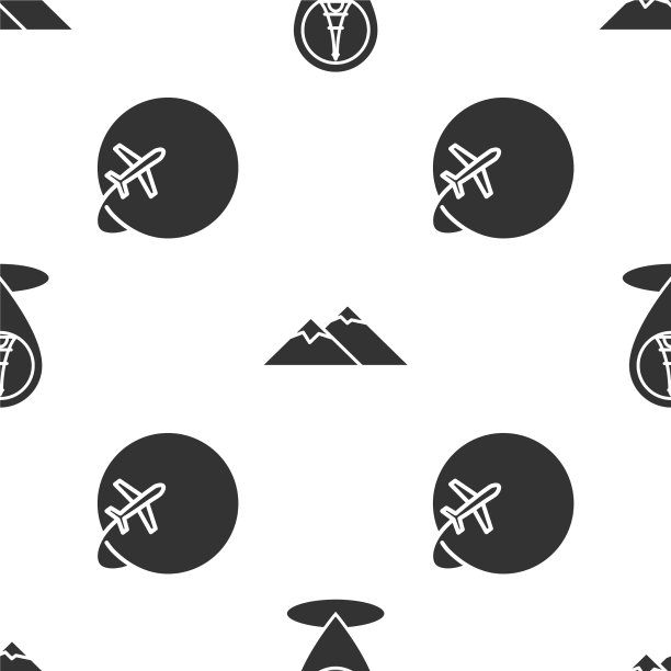 设置地图指针与埃菲尔铁塔山和图片下载