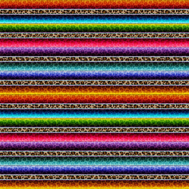 豹绒无缝图案图片下载