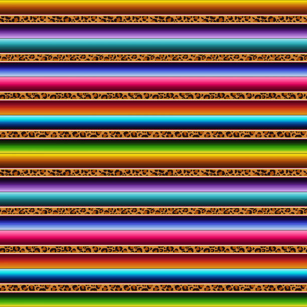 豹绒无缝图案图片下载