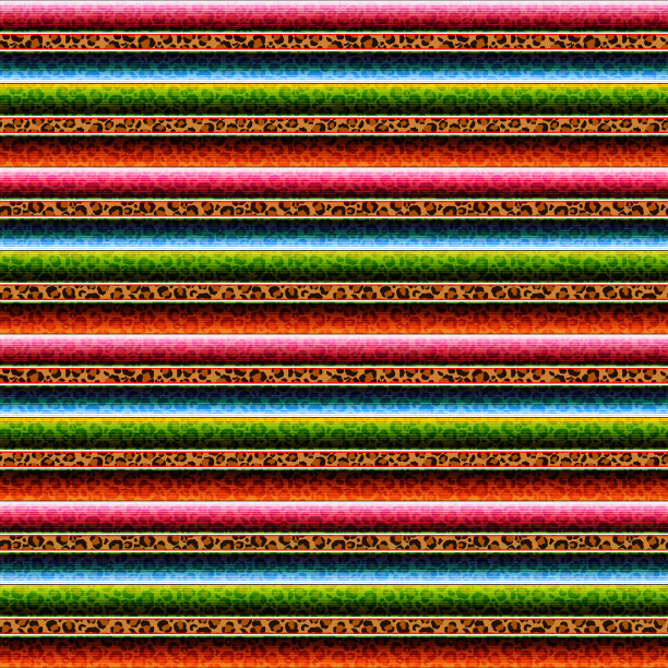 豹绒无缝图案图片下载