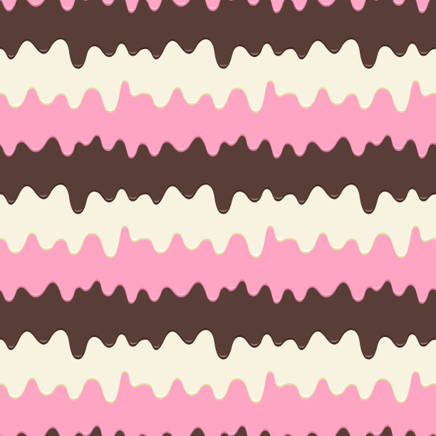 冰淇淋无缝图案图片下载