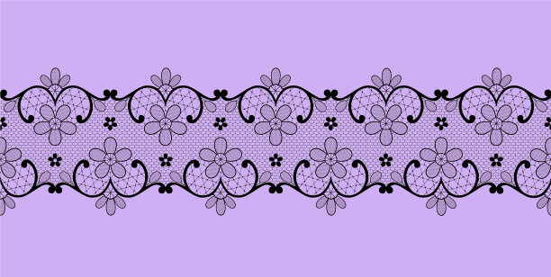 黑色蕾丝边境图片下载