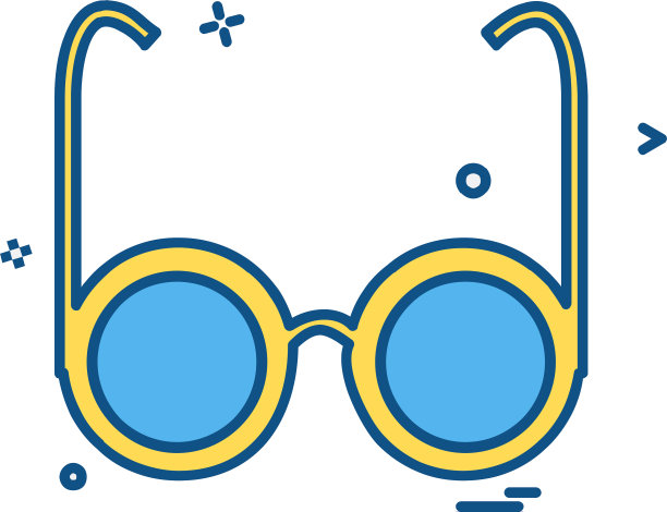 眼镜图标设计图片下载