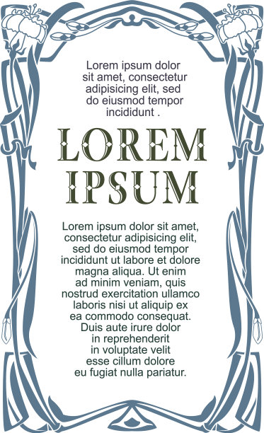 模板菜单传单邀请或贺卡图片下载