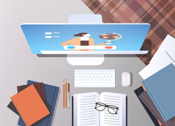 大学生在线学习图片下载