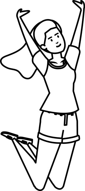 美丽而年轻的女人，赞美个性图片下载