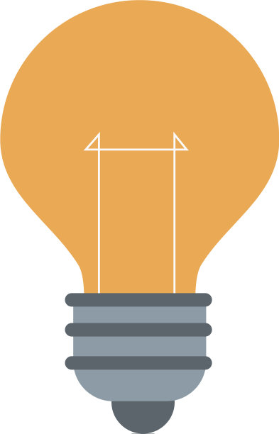 灯泡光符号图片下载