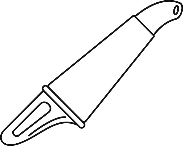 汽车吸尘器图标轮廓风格图片下载