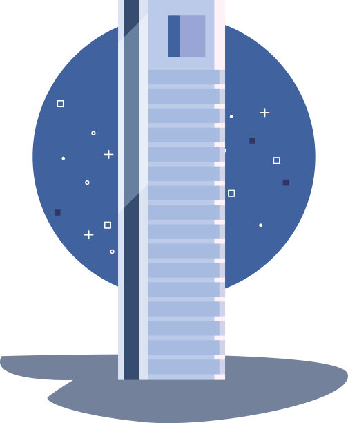 未来建筑城市塔图标图片下载