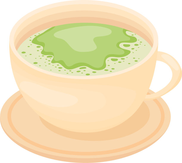 米色的杯，杯上放着一杯饮料图片下载