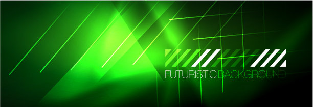 摘要霓虹灯发光光背景暗图片下载