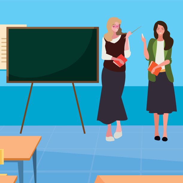 女教师在教室里配对图片下载