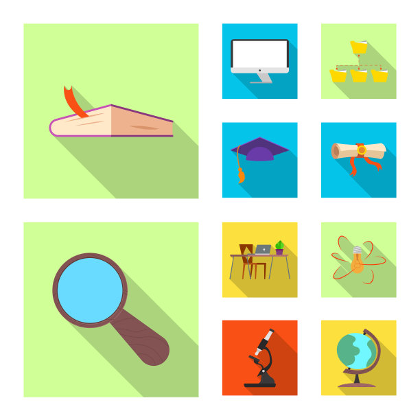 教育与学习标志图片下载