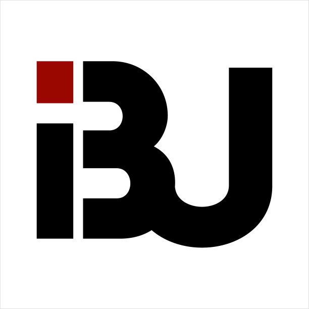 Bj ibj bij公司标志首字母几何字母图片下载