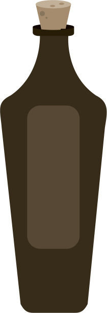 橄榄油瓶的图标形象图片下载