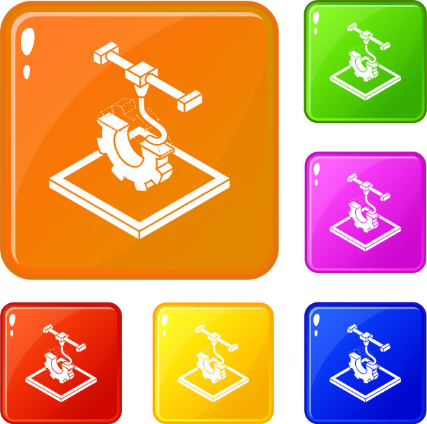 齿轮打印图标设置颜色图片下载