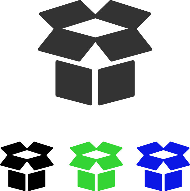 打开矩形图标图片下载