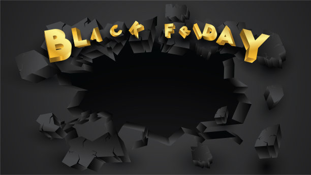 黑色星期五背景布局背景黑色图片下载