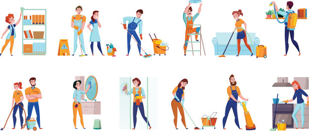 清洁服务卧式机组图片下载