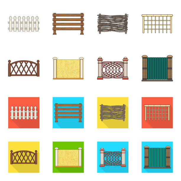 设计大门和栅栏标志设置大门图片下载