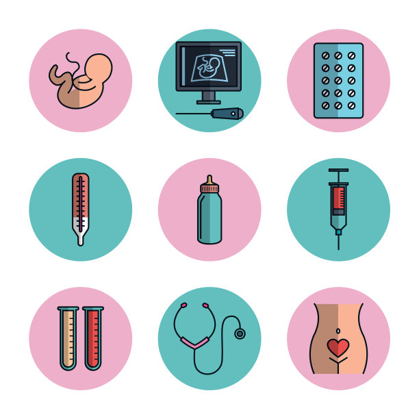 孕产期医疗设备要素图片下载