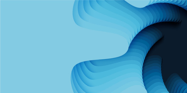 3d抽象背景与剪纸图片下载