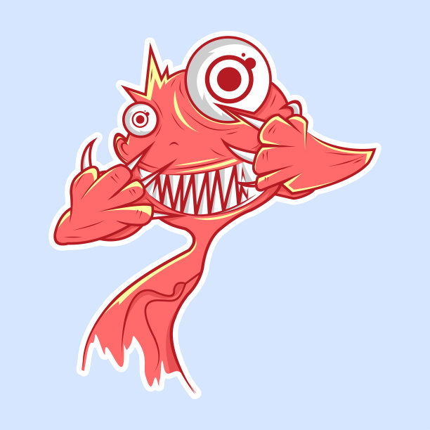 可爱的怪物角色图片下载