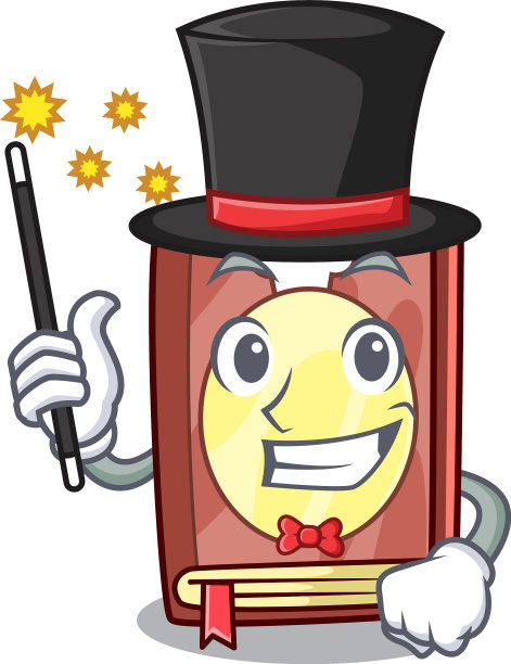 吉祥物架子上的魔术师食谱图片下载