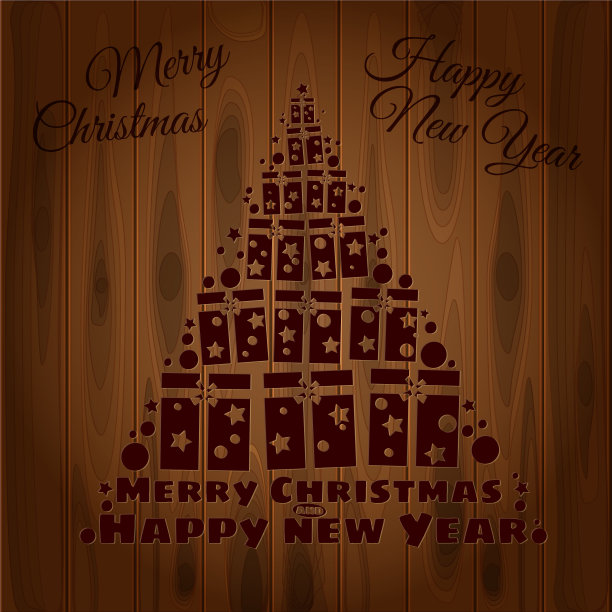 圣诞快乐，恭贺新禧图片下载