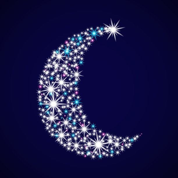 抽象的月亮图片下载