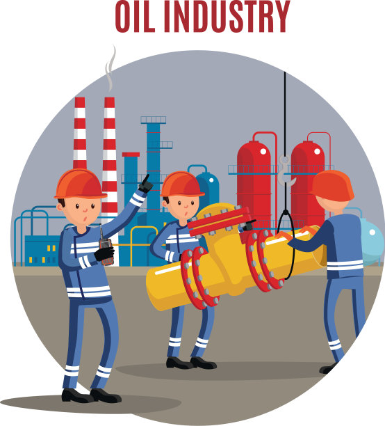 石油工业特征概念图片下载