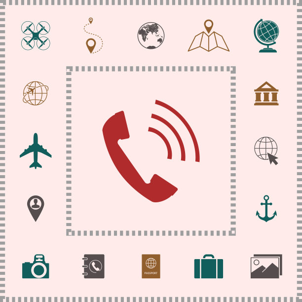 电话听筒电话听筒图标图片下载