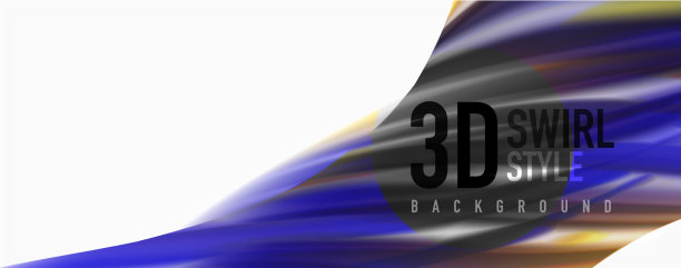 现代液体彩色流动上的白色-彩色流动图片下载