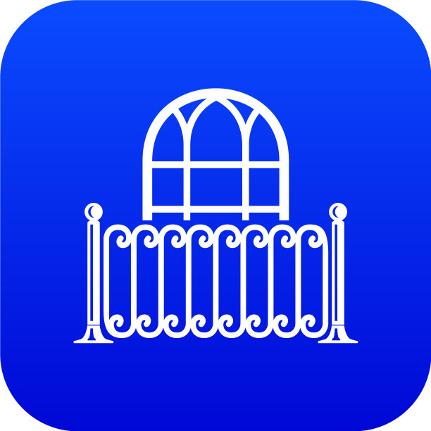 建筑装饰图标简约风格图片下载