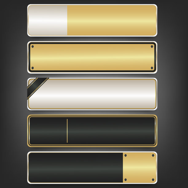 设销售标号和金条豪华设计图片下载